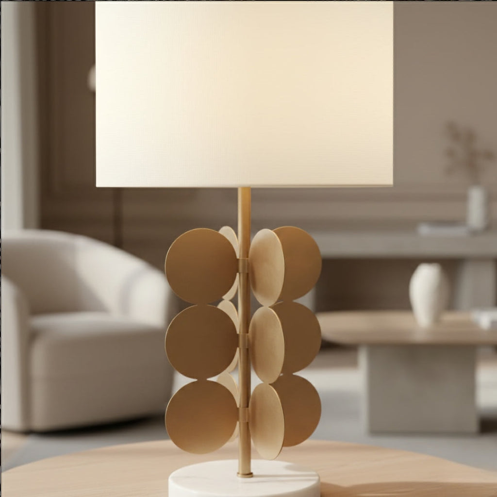 Nachttischlampe modern aus Glas