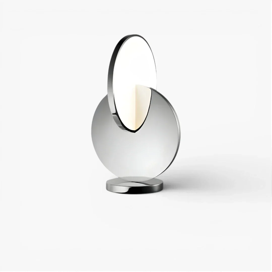 Nachttischlampe Kreis mit LED