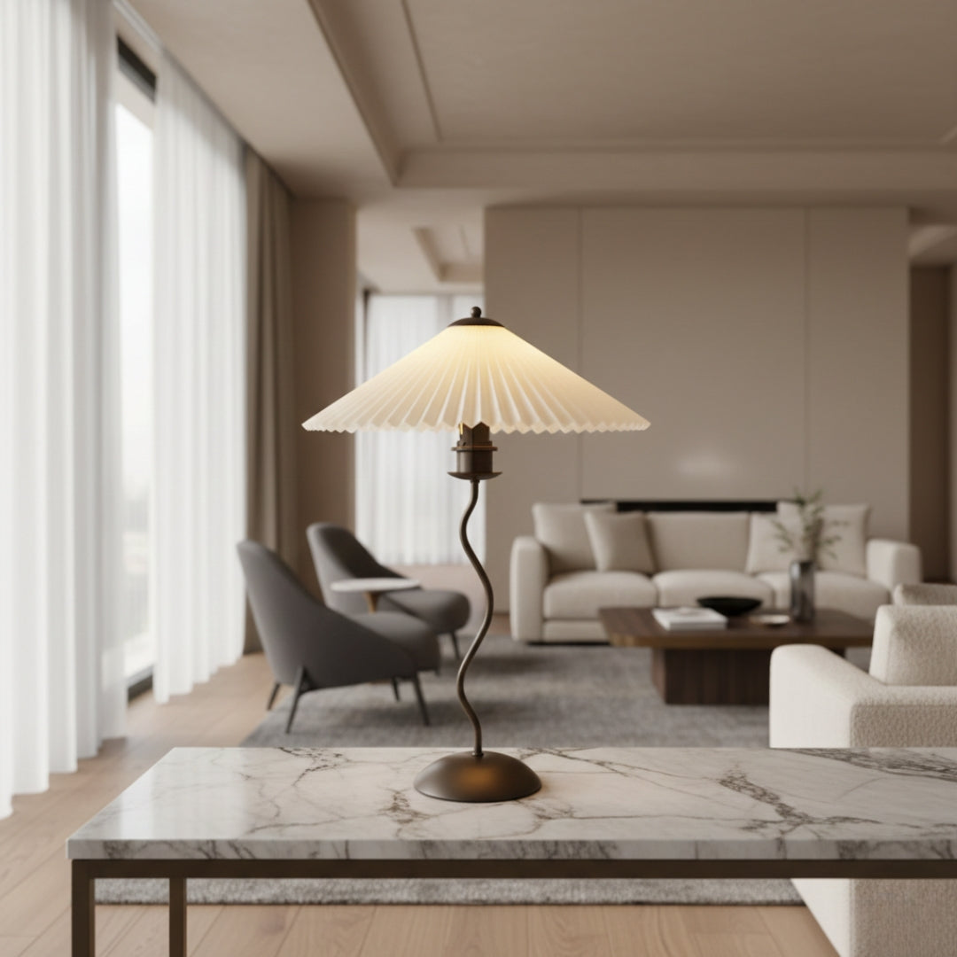 Nachttischlampe Vintage fürs Schlafzimmer