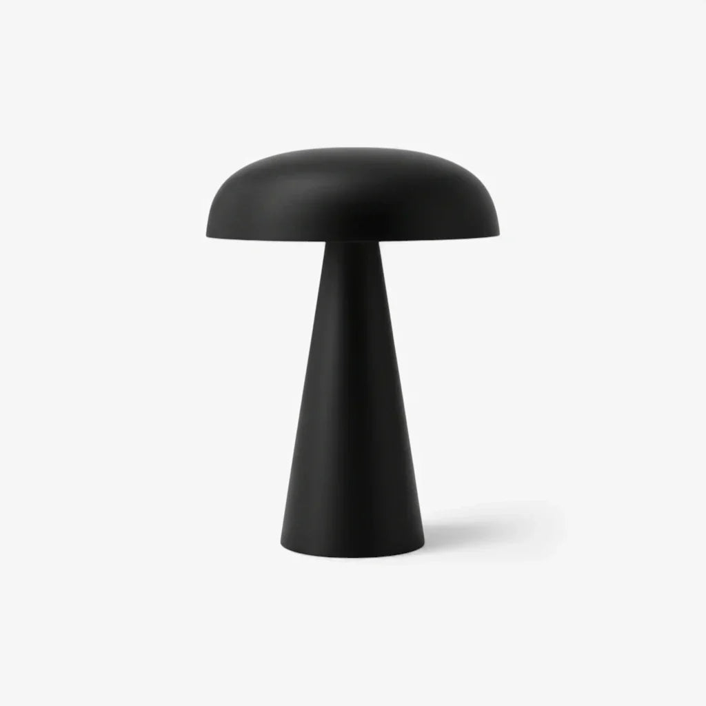 Nachttischlampe Pilz modern