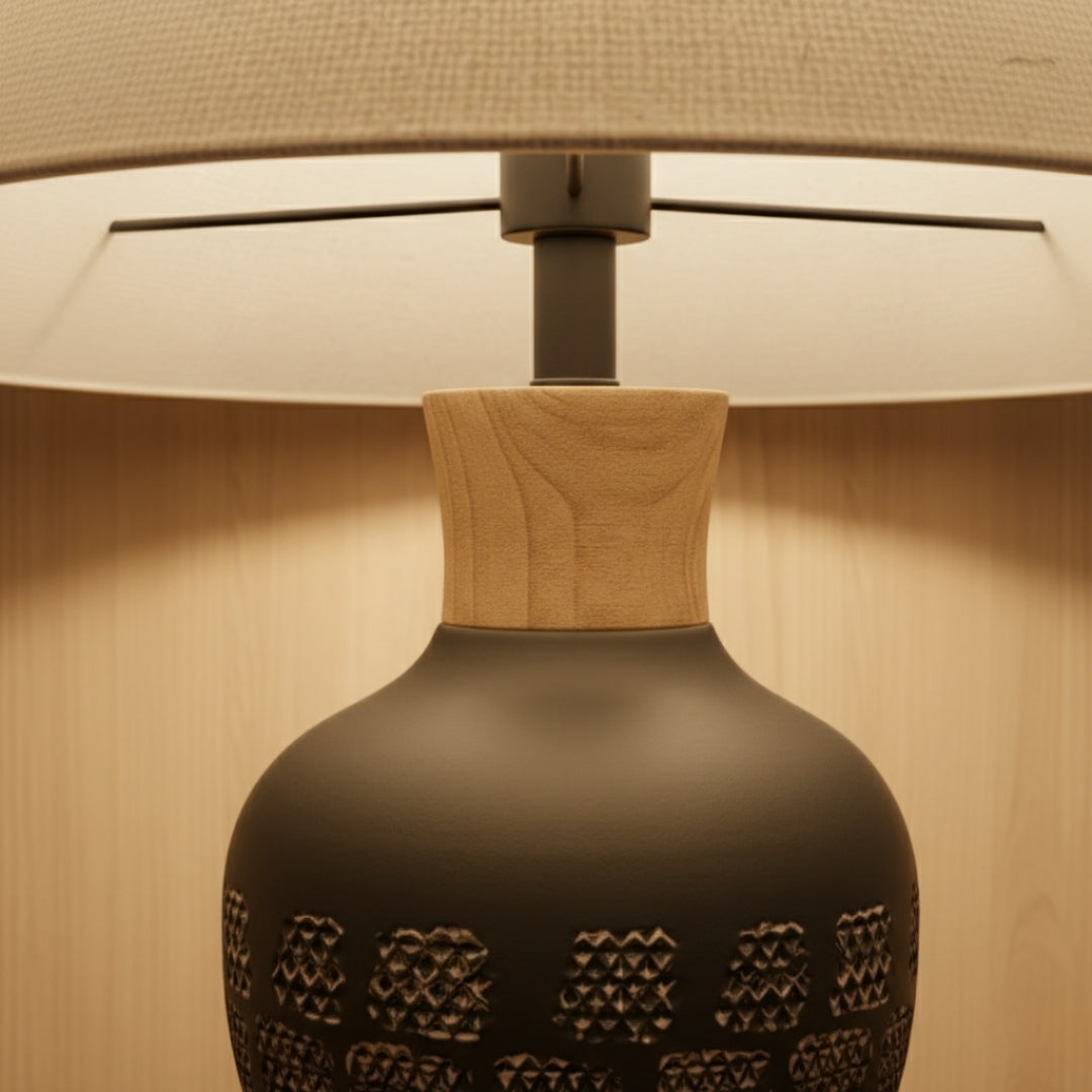 Nachttischlampe Design Keramik