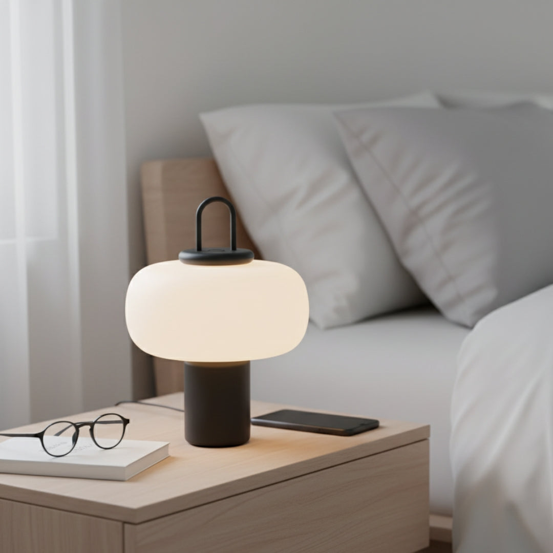 Nachttischlampe Design fürs Schlafzimmer