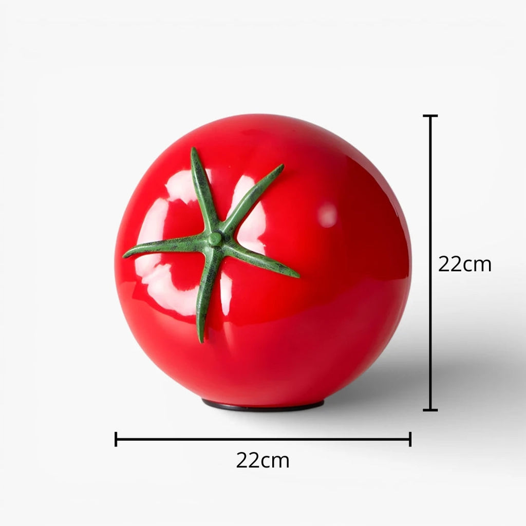 Nachttischlampe aus Glas Tomate
