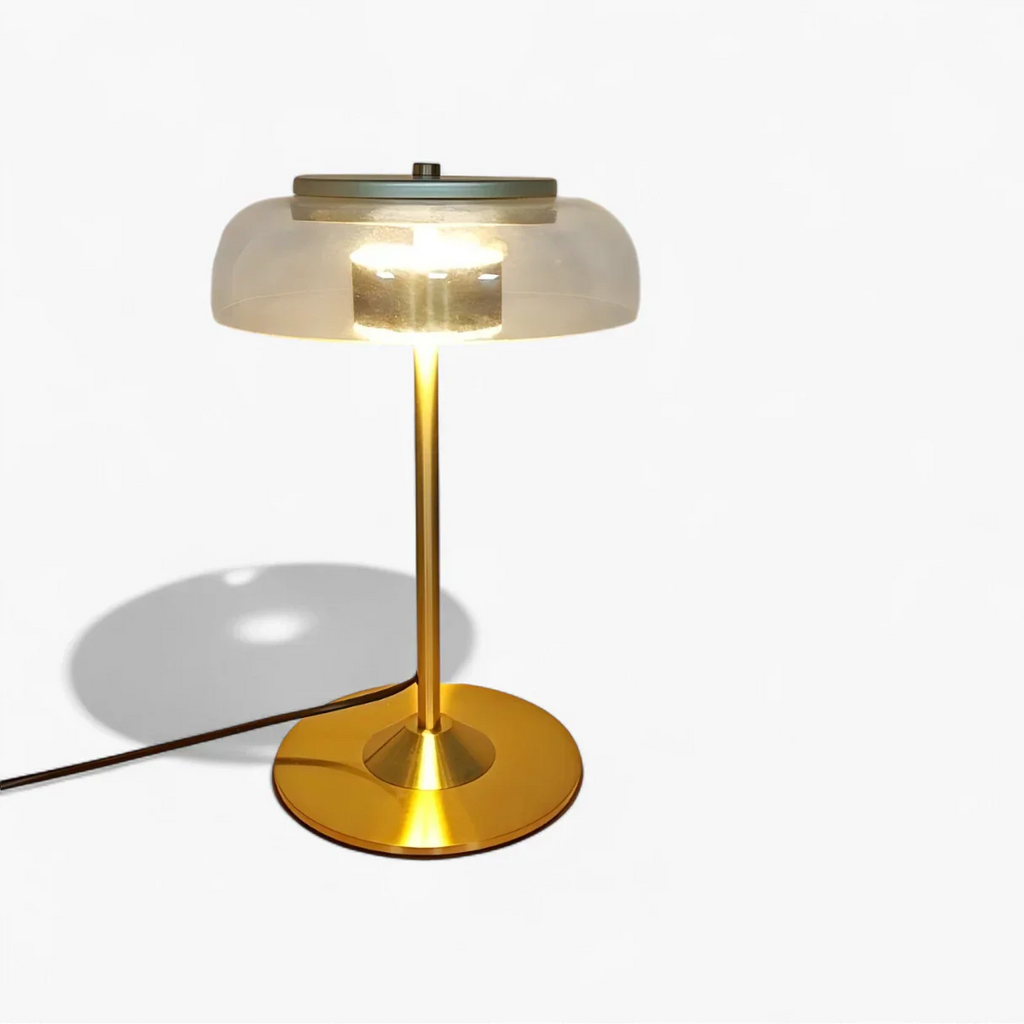 Nachttischlampe aus Glas Skandinavisch