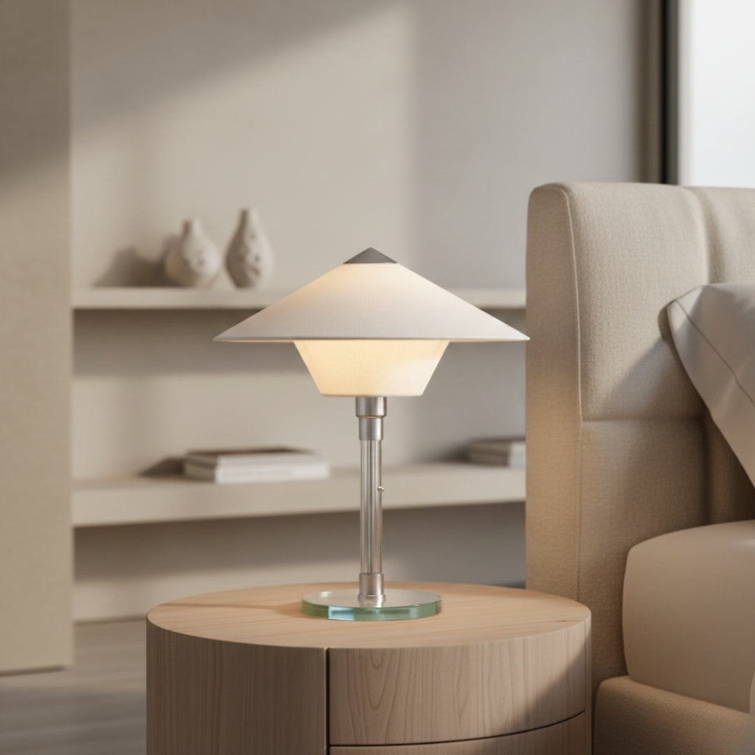 Nachttischlampe und Leselampe