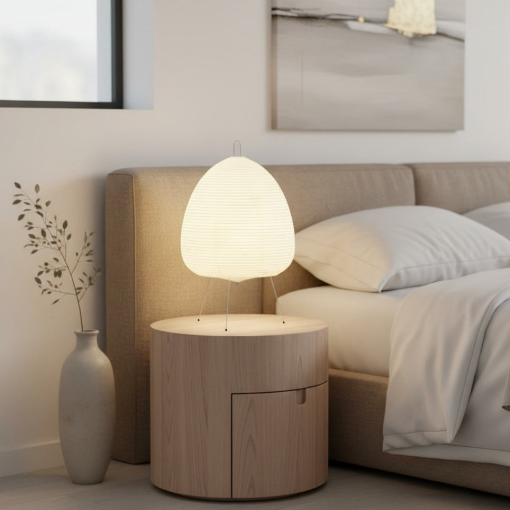 Nachttischlampe Japanisch