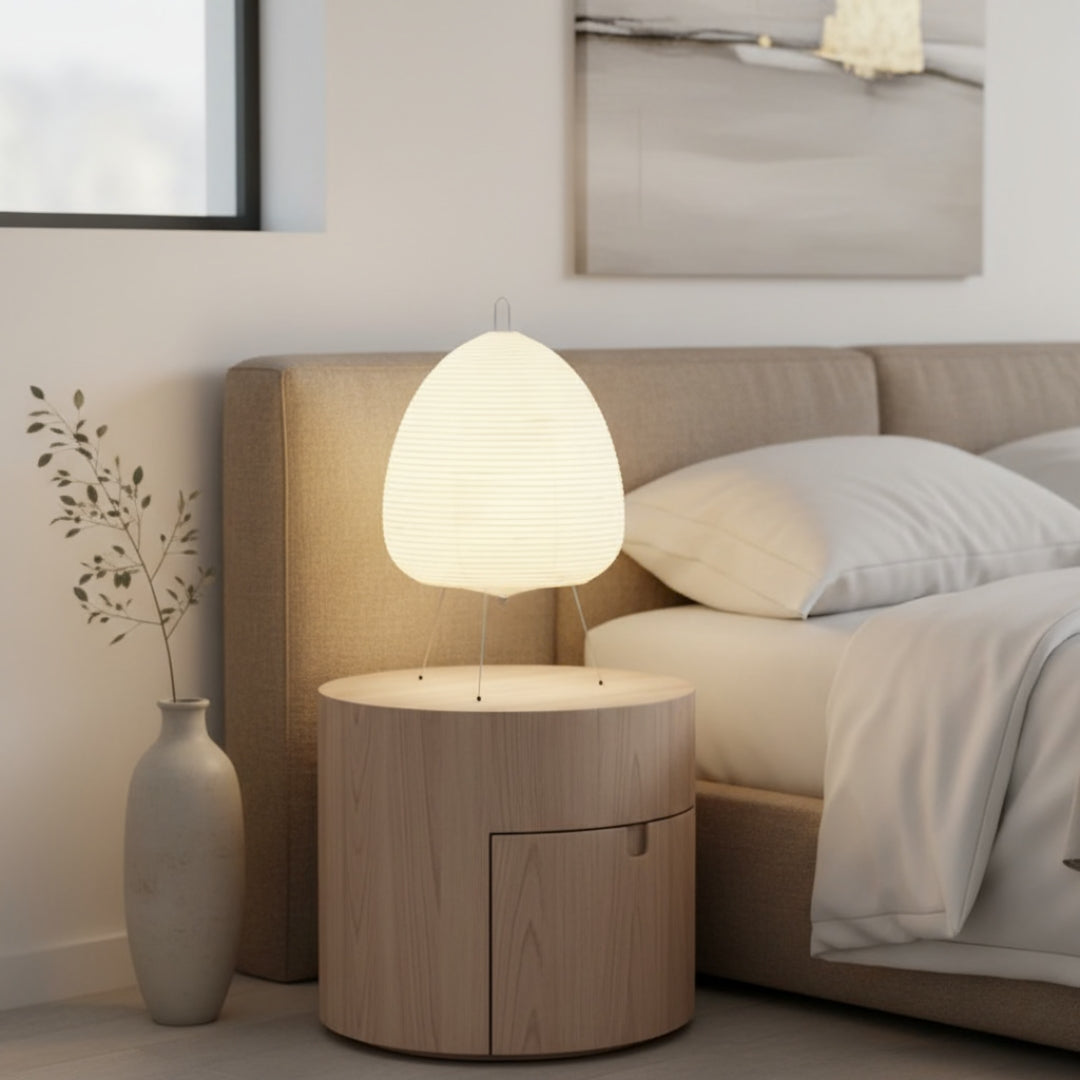 Nachttischlampe Japanisch