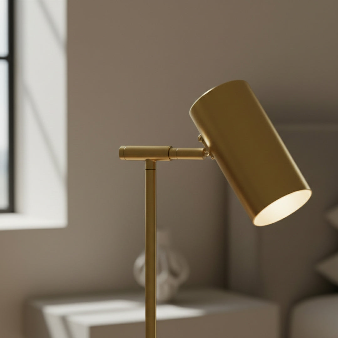 Nachttischlampe Gelenkiges Metall