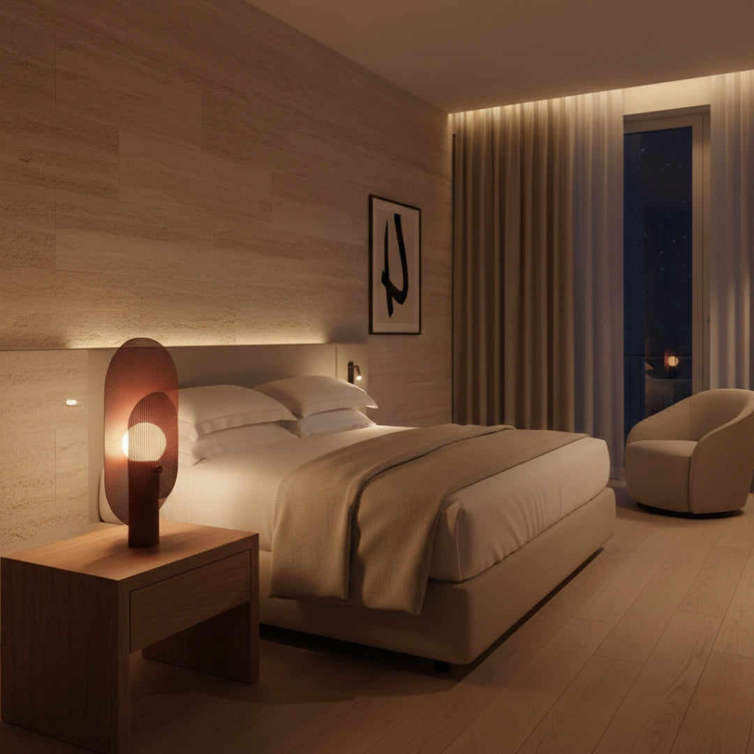 Nachttischlampe modern fürs Schlafzimmer