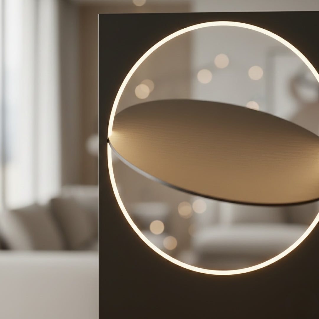 Nachttischlampe Art-Deko-Stil