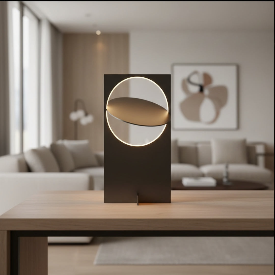 Nachttischlampe Art-Deko-Stil
