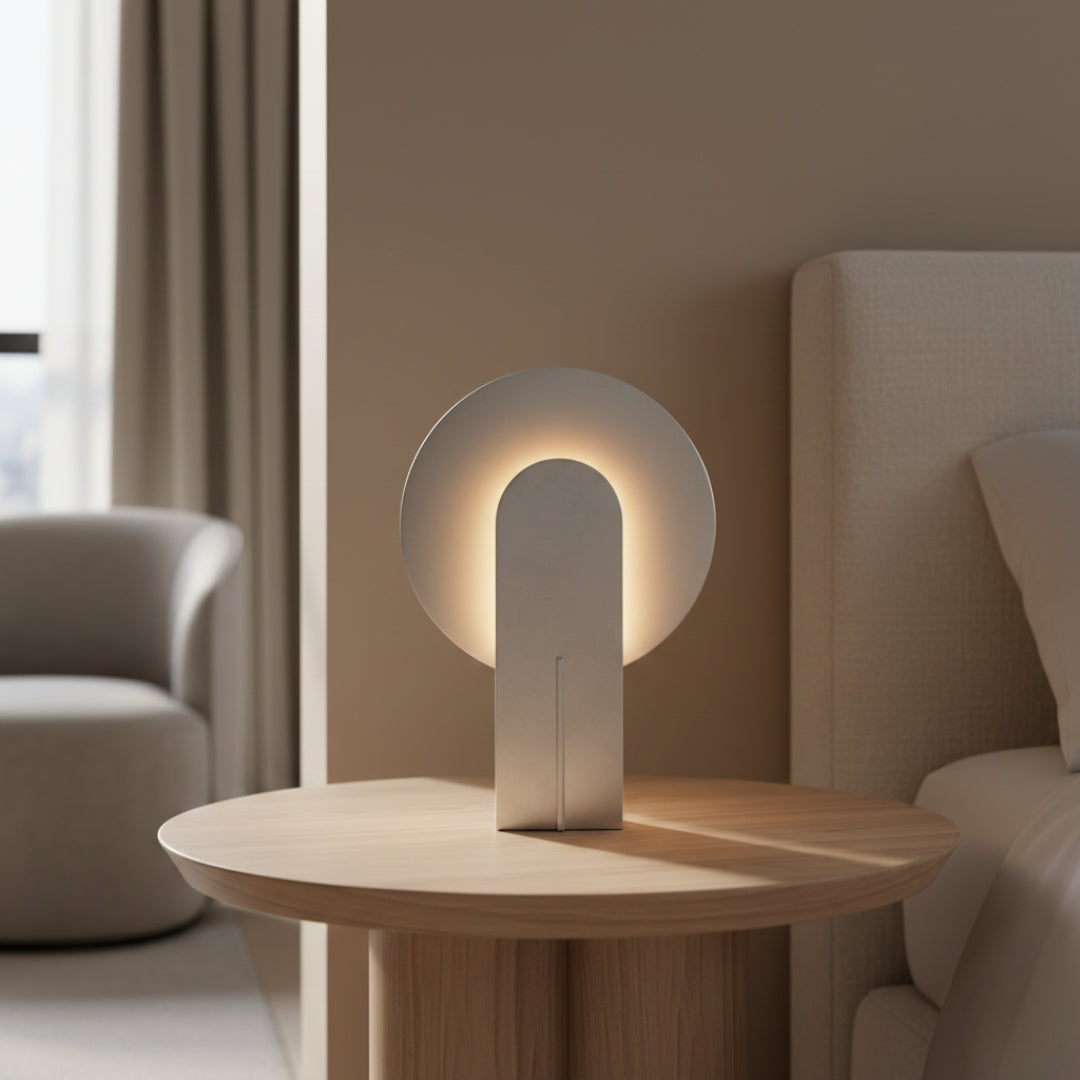 Nachttischlampe Industrie-Stil