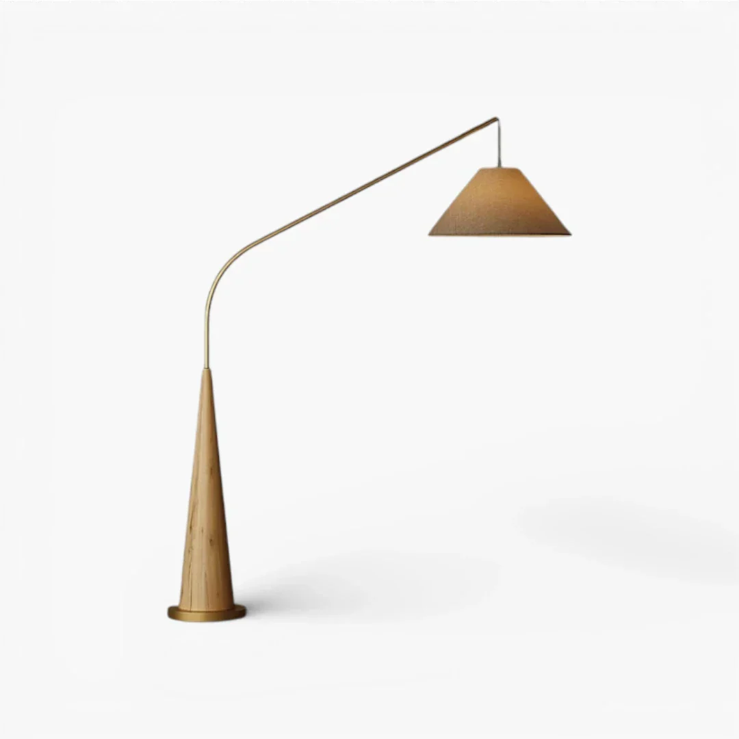 Stehlampe Lampenschirm Holz
