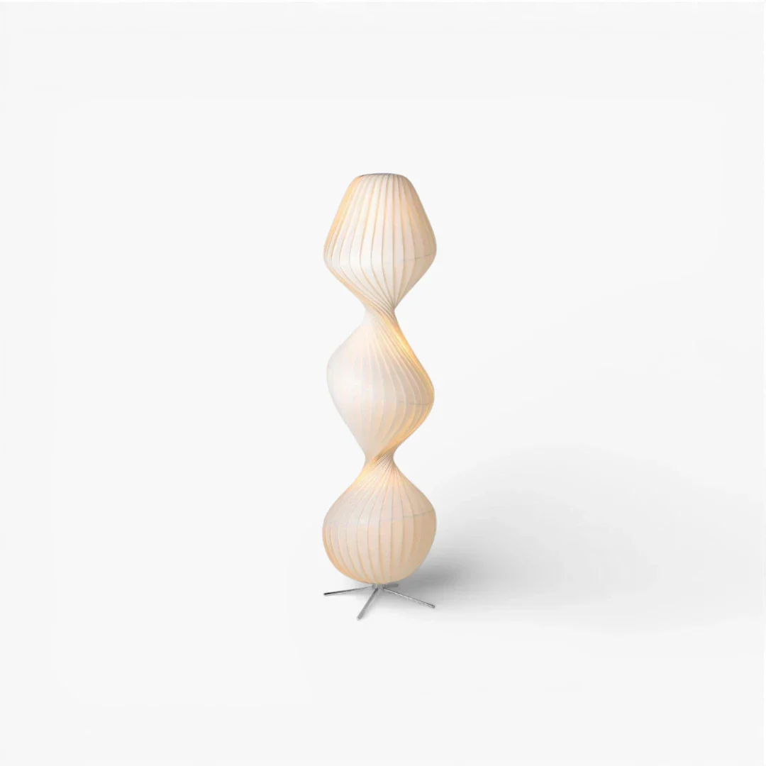 Stehlampe Design aus Stoff