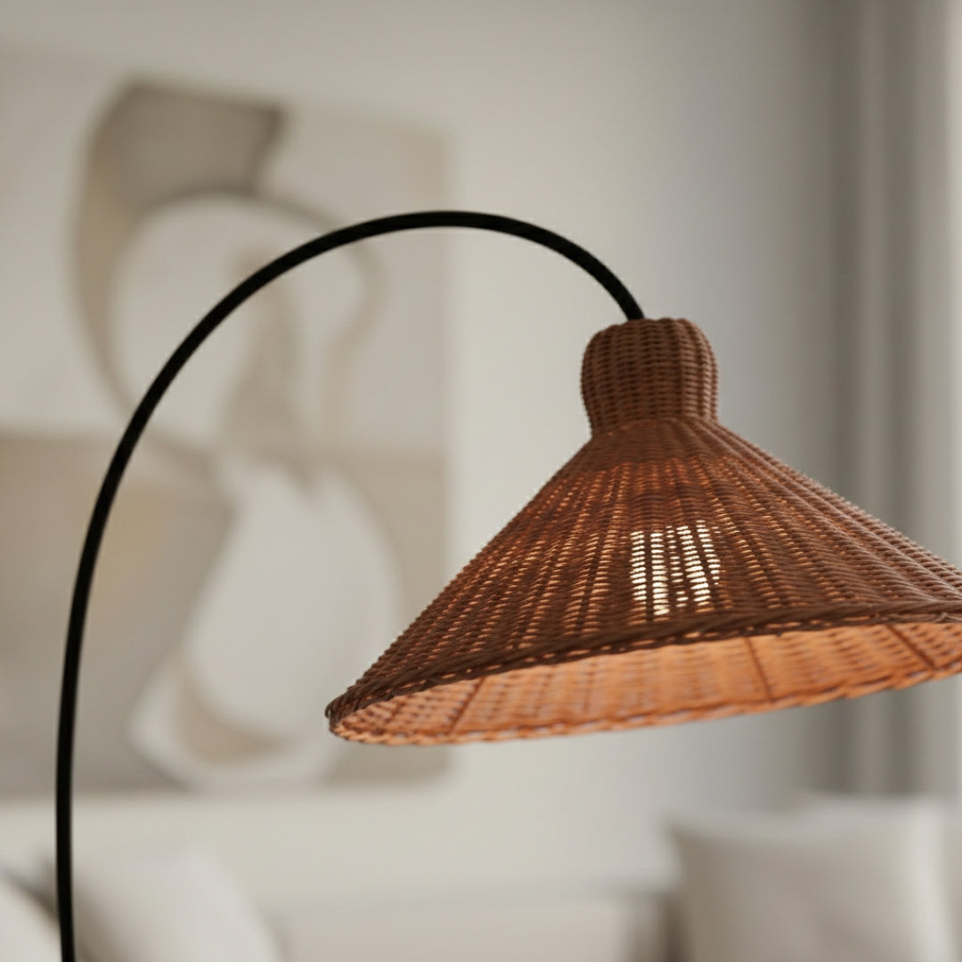 Stehlampe Antik Japanisch