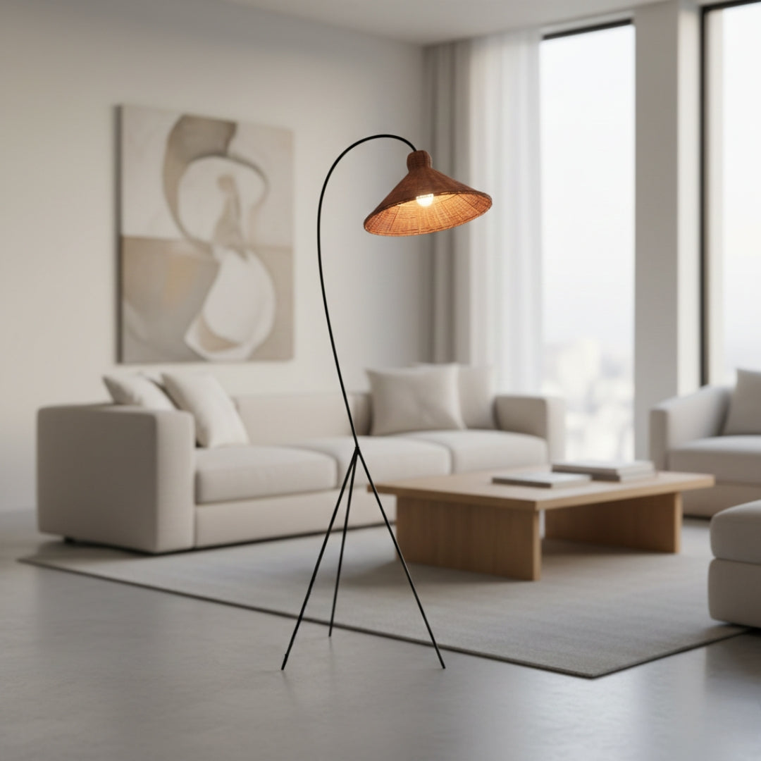 Stehlampe Antik Japanisch