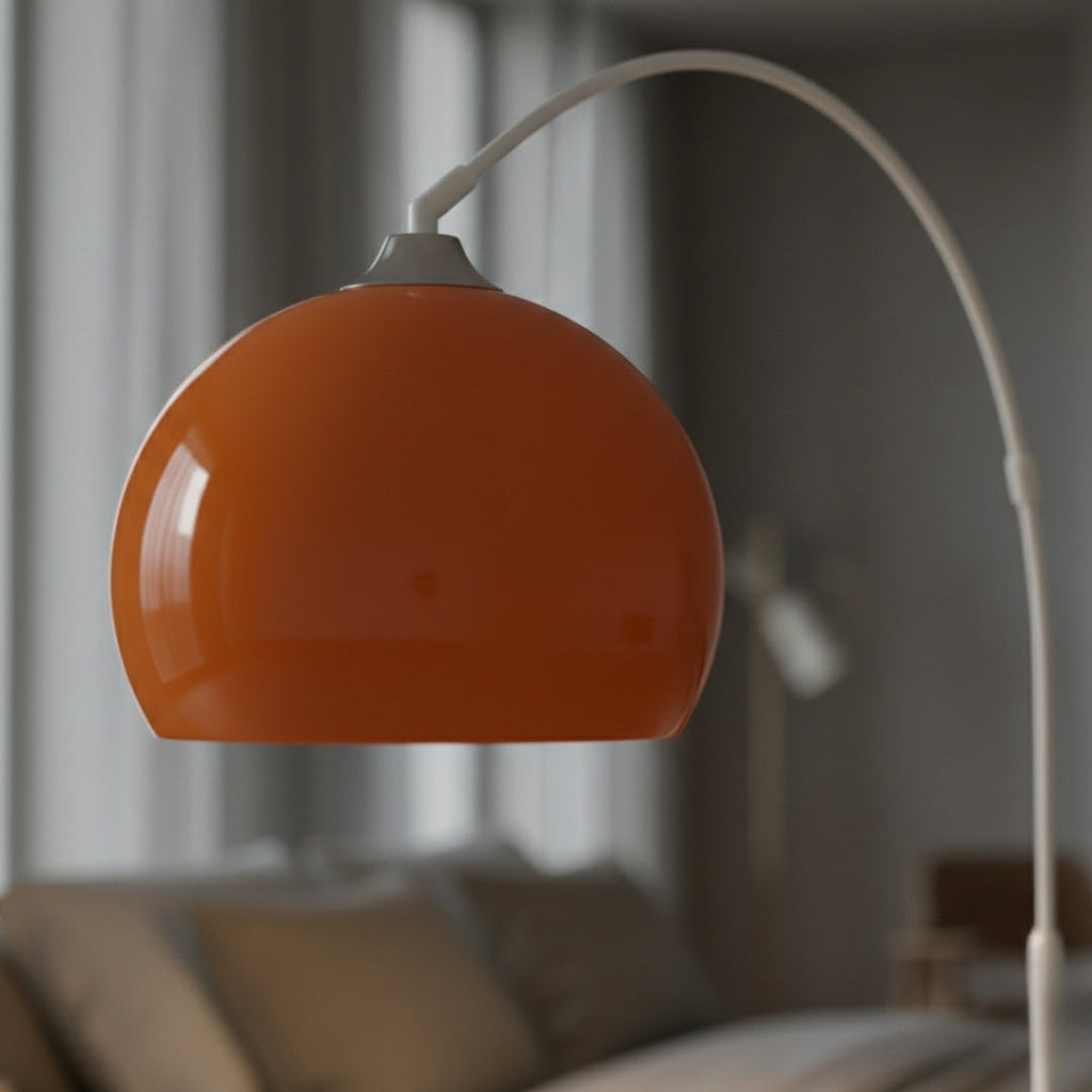 Stehlampe Design Bogen