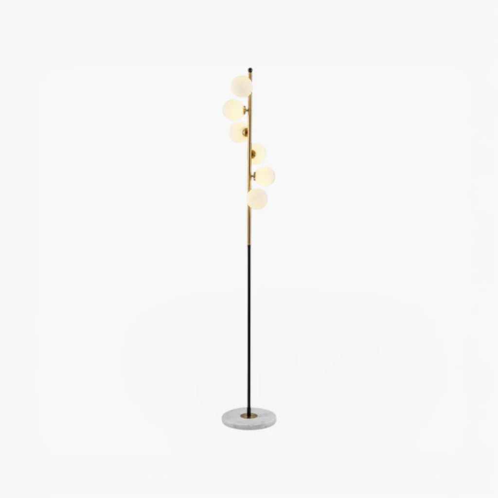 Stehlampe Design Fuß Marmor