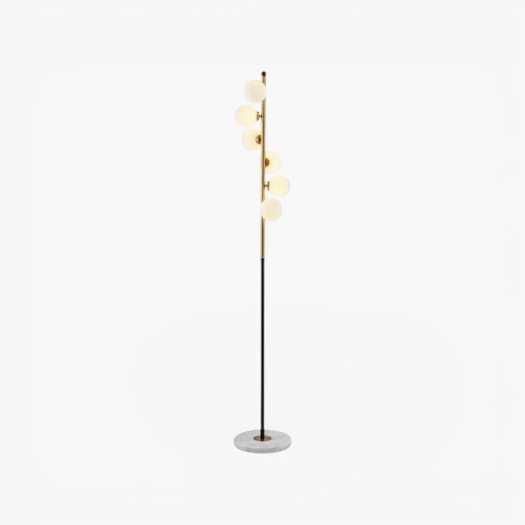 Stehlampe Design Fuß Marmor