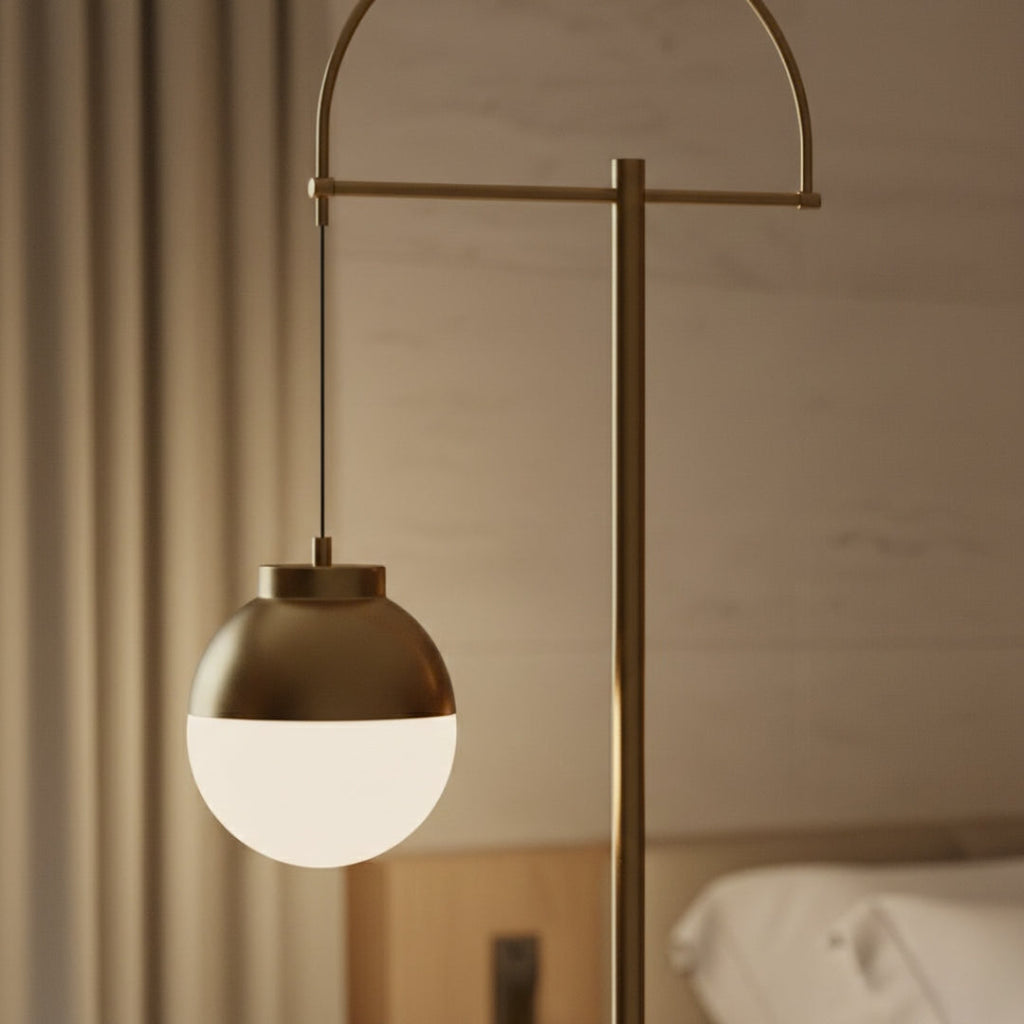 Stehlampe Klassisch Golden