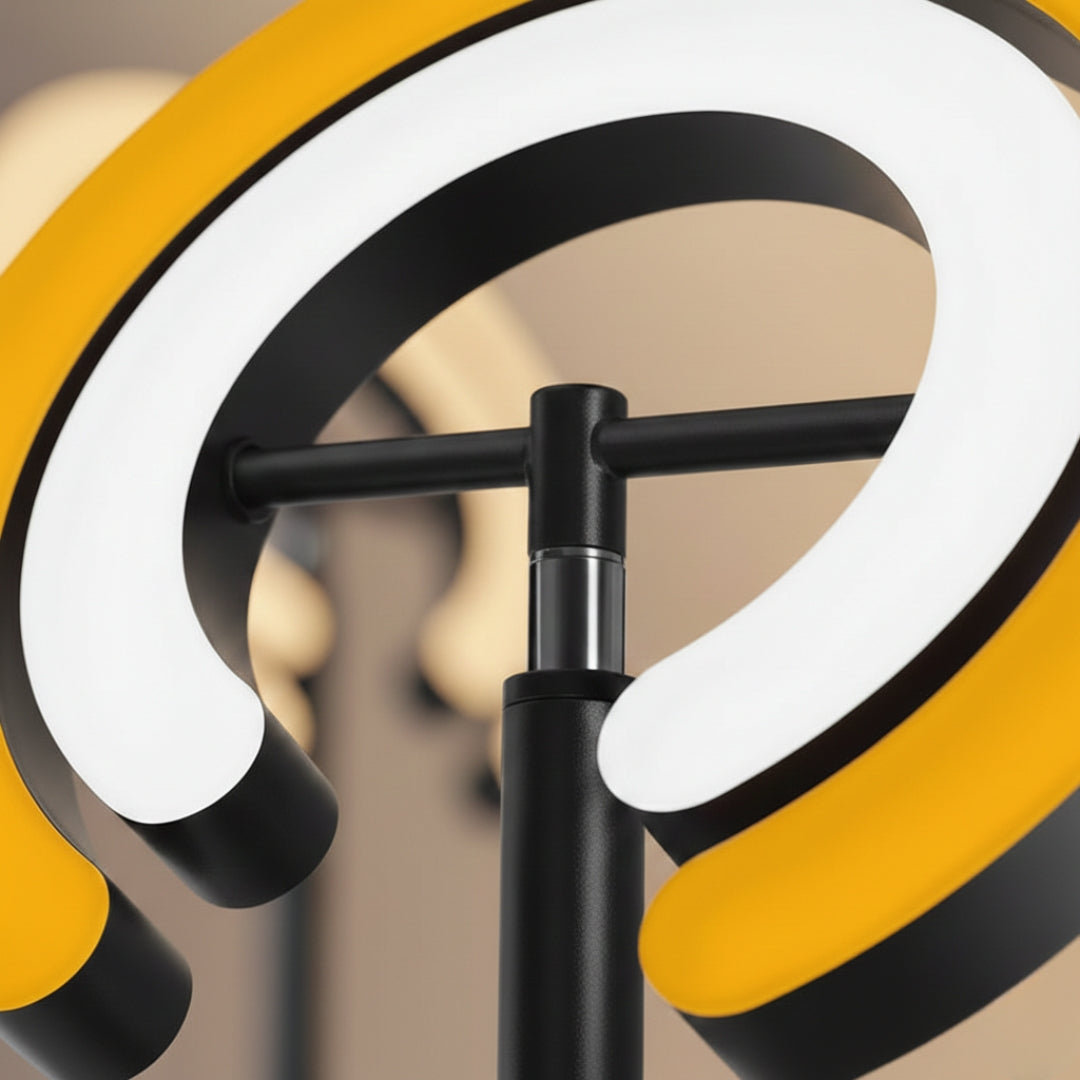 Stehlampe Double Beleuchtung