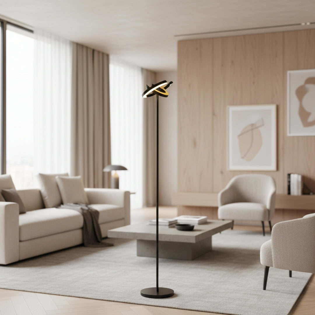 Stehlampe Double Beleuchtung