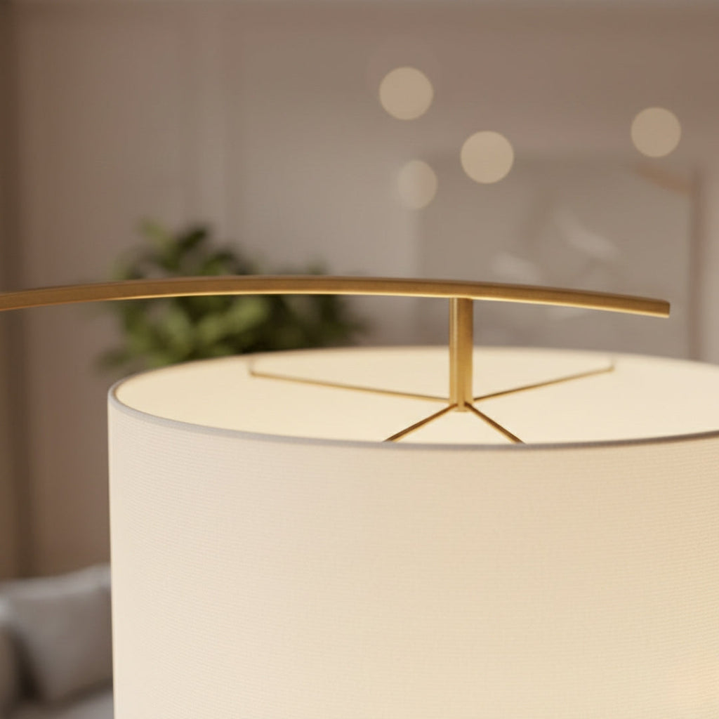 Stehlampe aus Vintage-Bogen