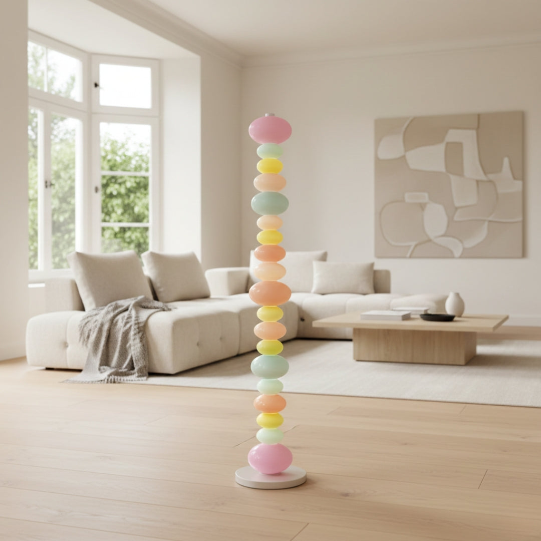 Stehlampe Mehrfarbig