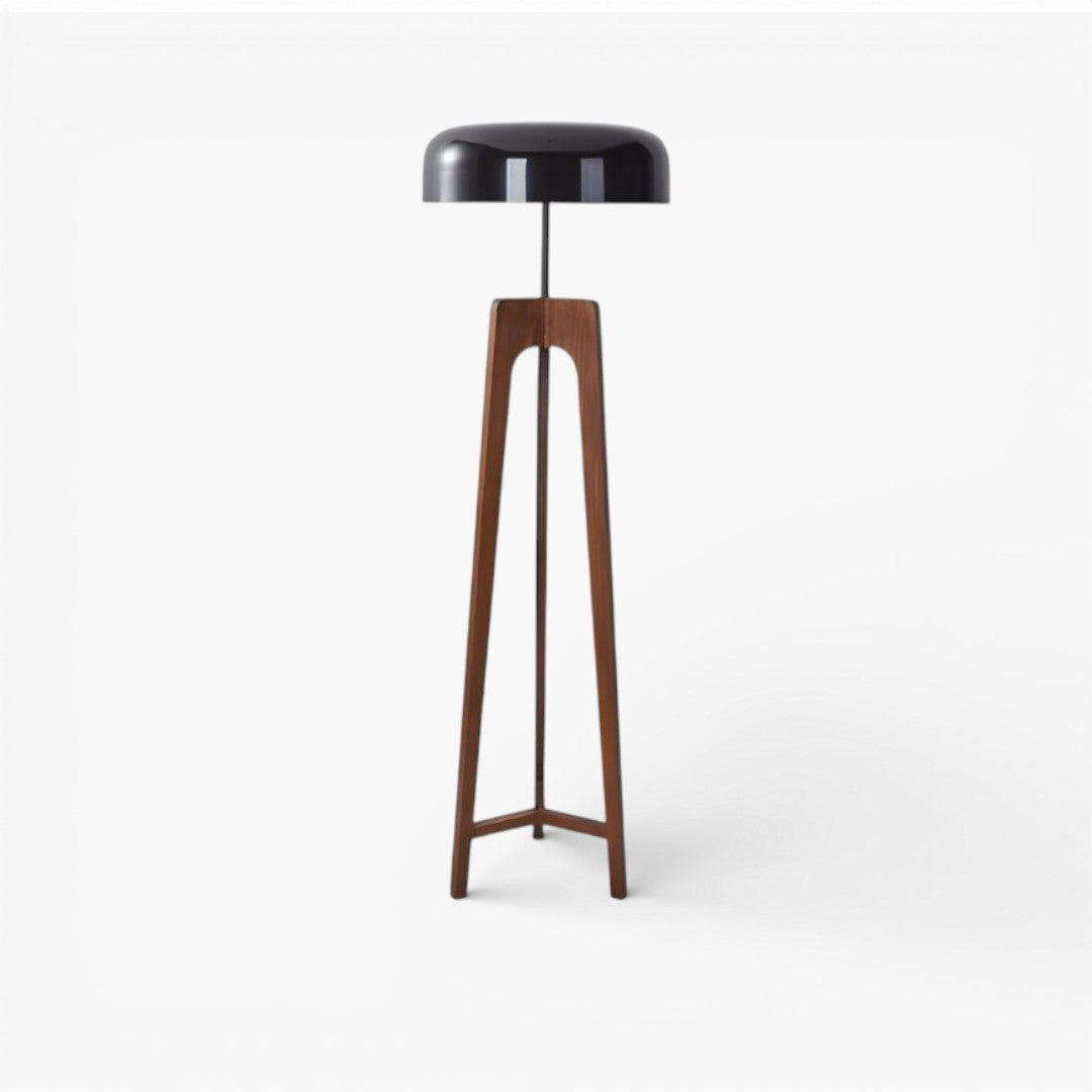Stehlampe aus Holz Klassisch