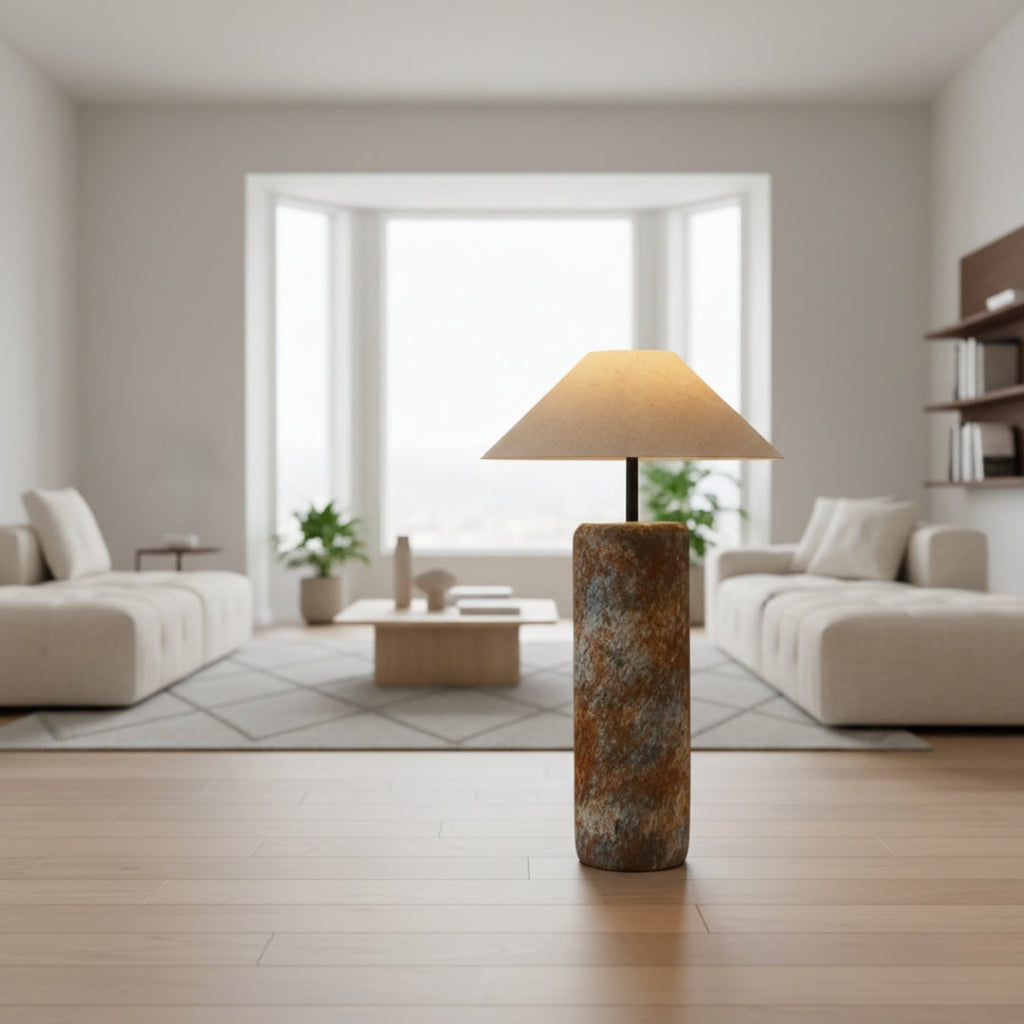 Stehlampe aus Keramik