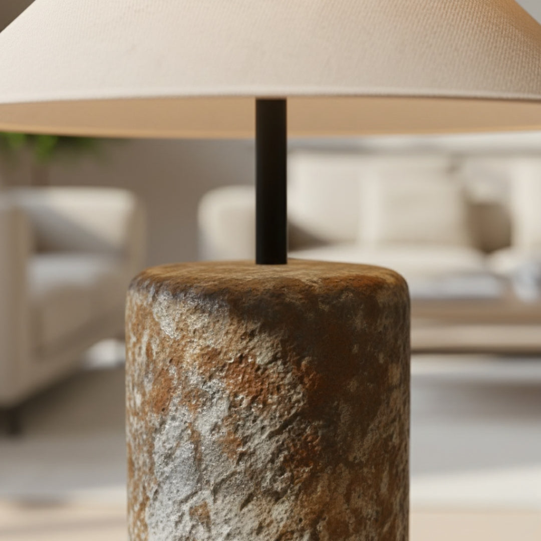 Stehlampe aus Keramik