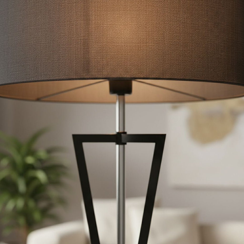 Stehlampe aus Eisen