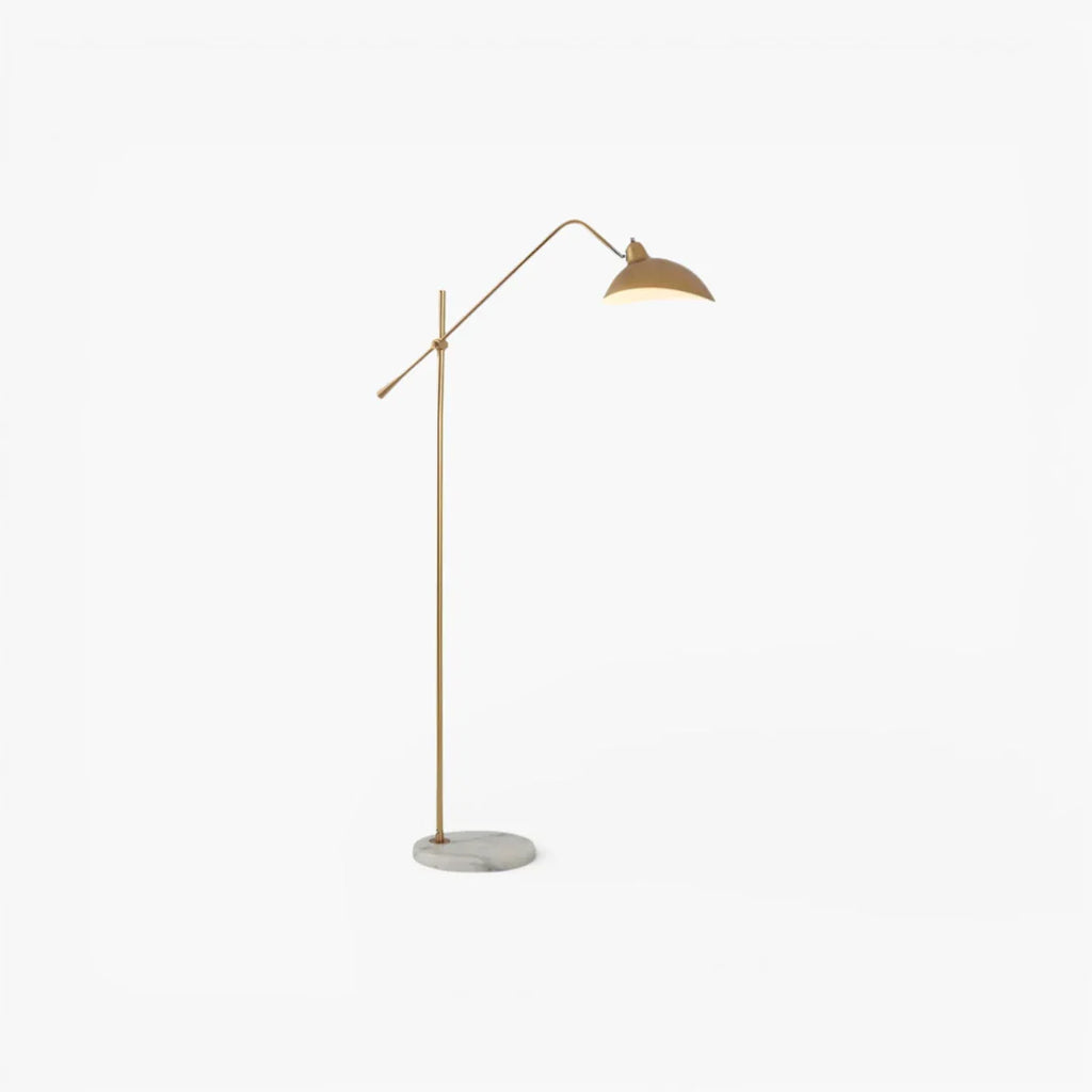 Stehlampe aus Marmor Vintage