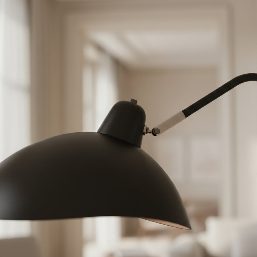 Stehlampe aus Marmor Vintage