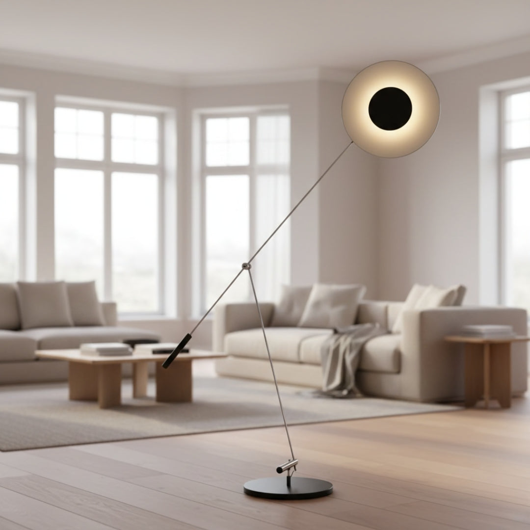 Stehlampe Minimalistisch Schwenkbar