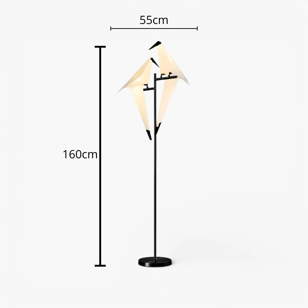 Stehlampe Origami