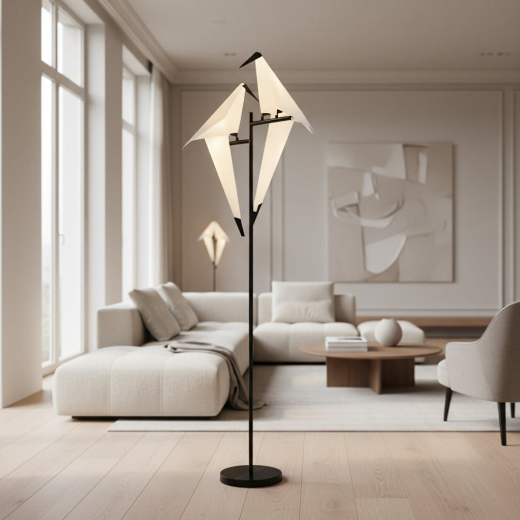 Stehlampe Origami