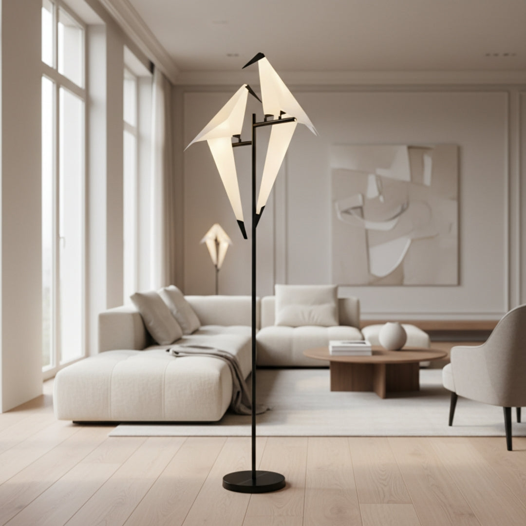 Stehlampe Origami