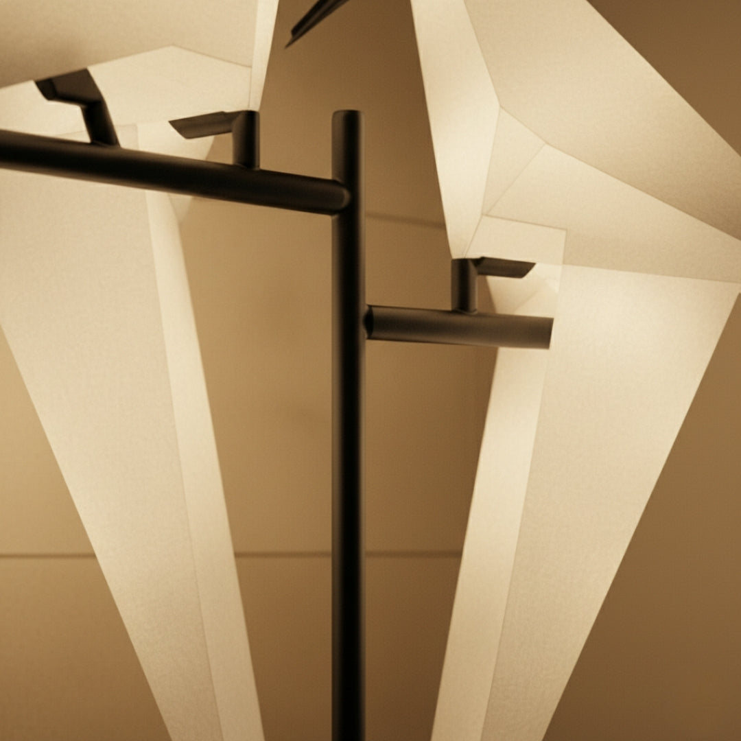 Stehlampe Origami