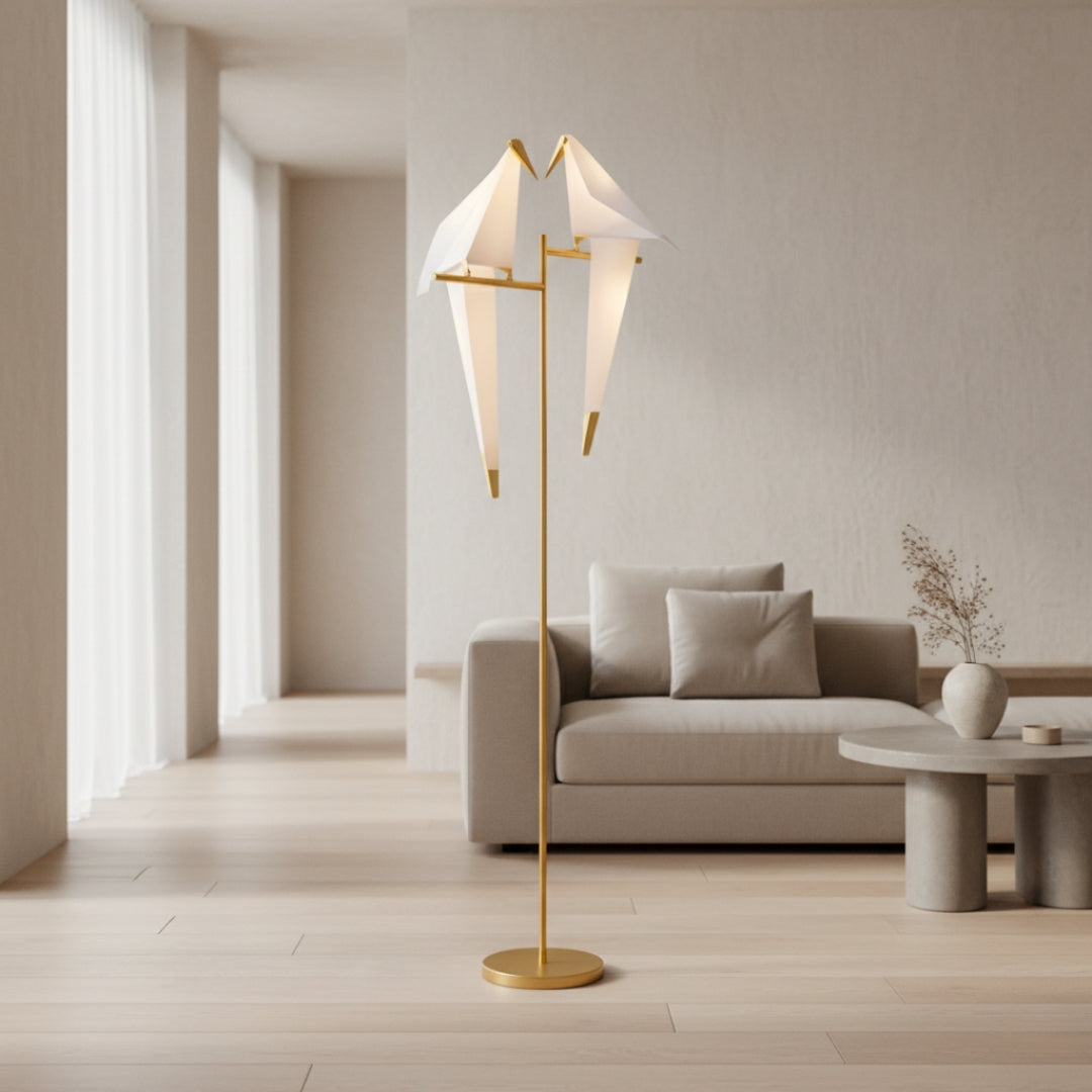Stehlampe Origami
