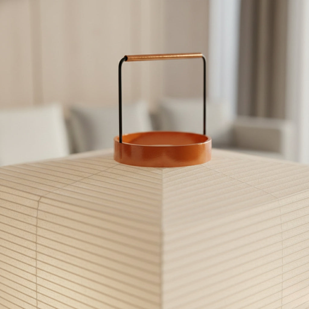 Stehlampe Japanpapier