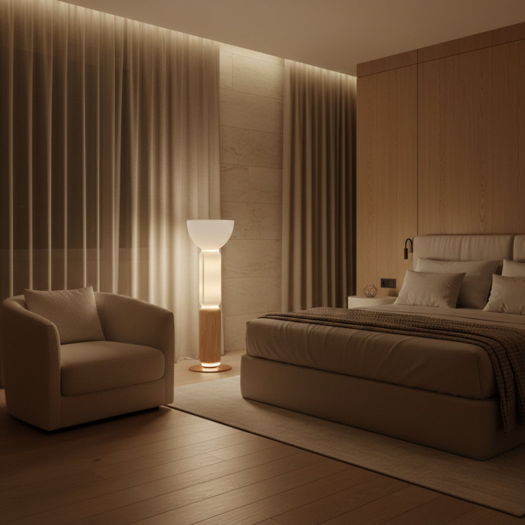 Stehlampe Wohnzimmer Schick