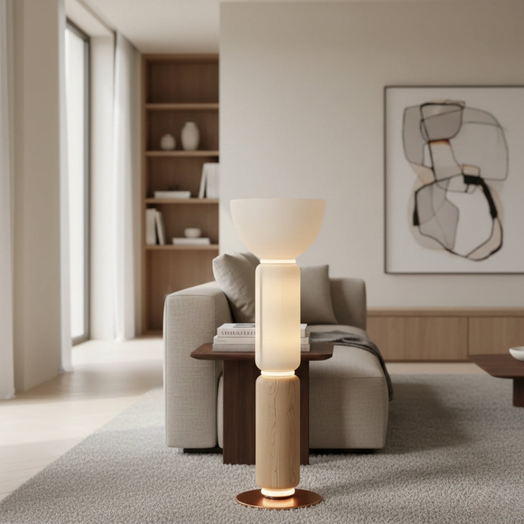Stehlampe Wohnzimmer Schick