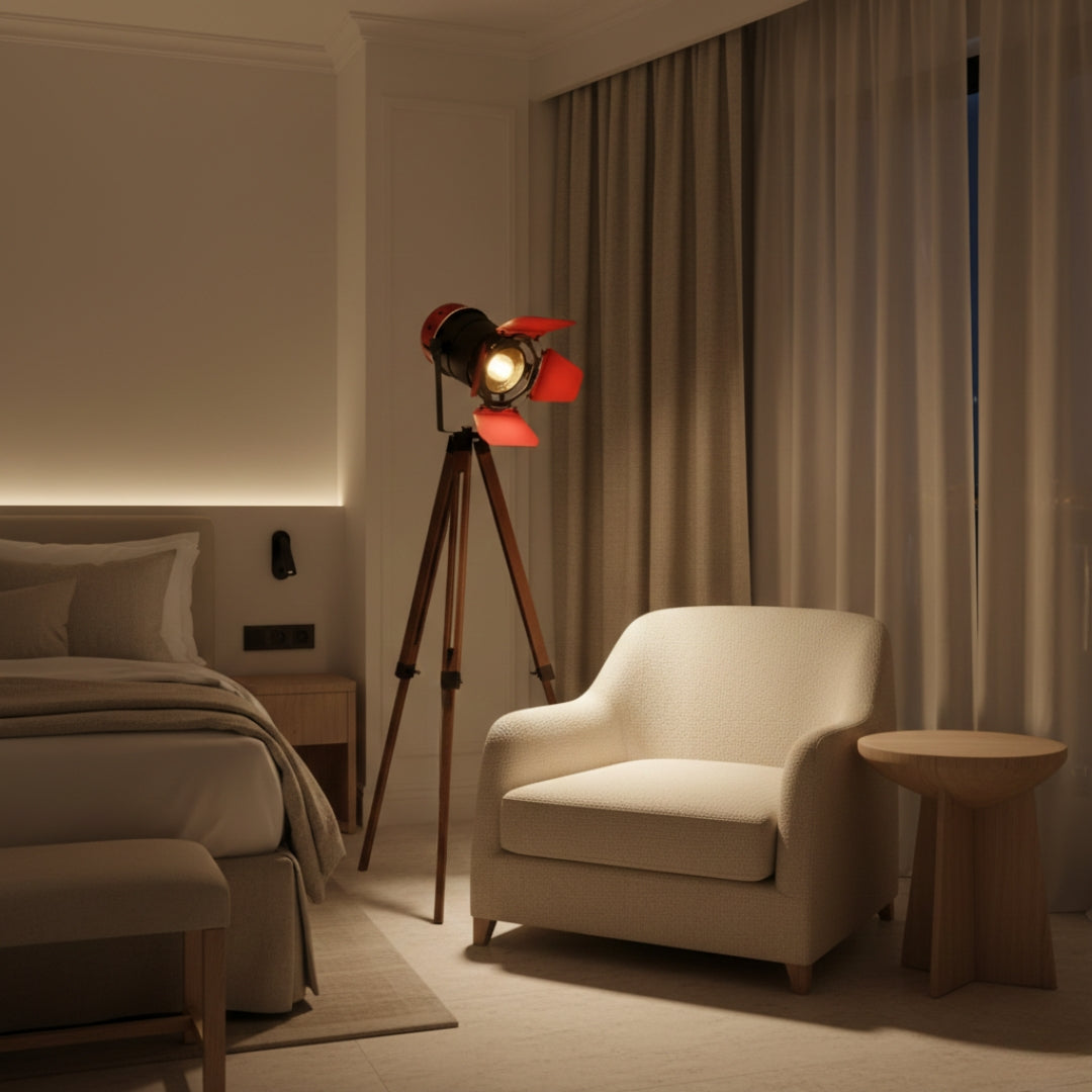 Stehlampe Industrie-Stil