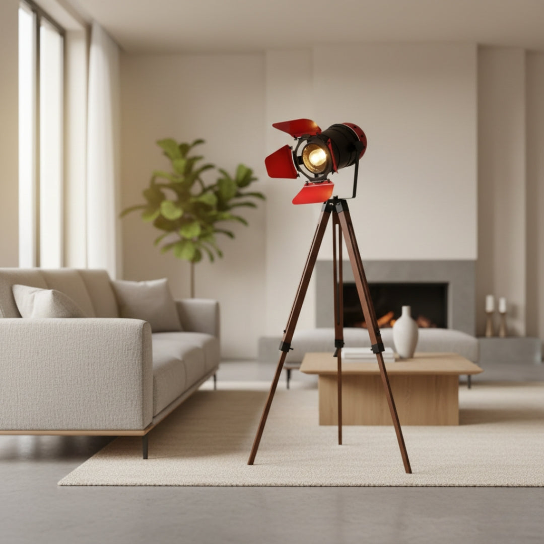 Stehlampe Industrie-Stil