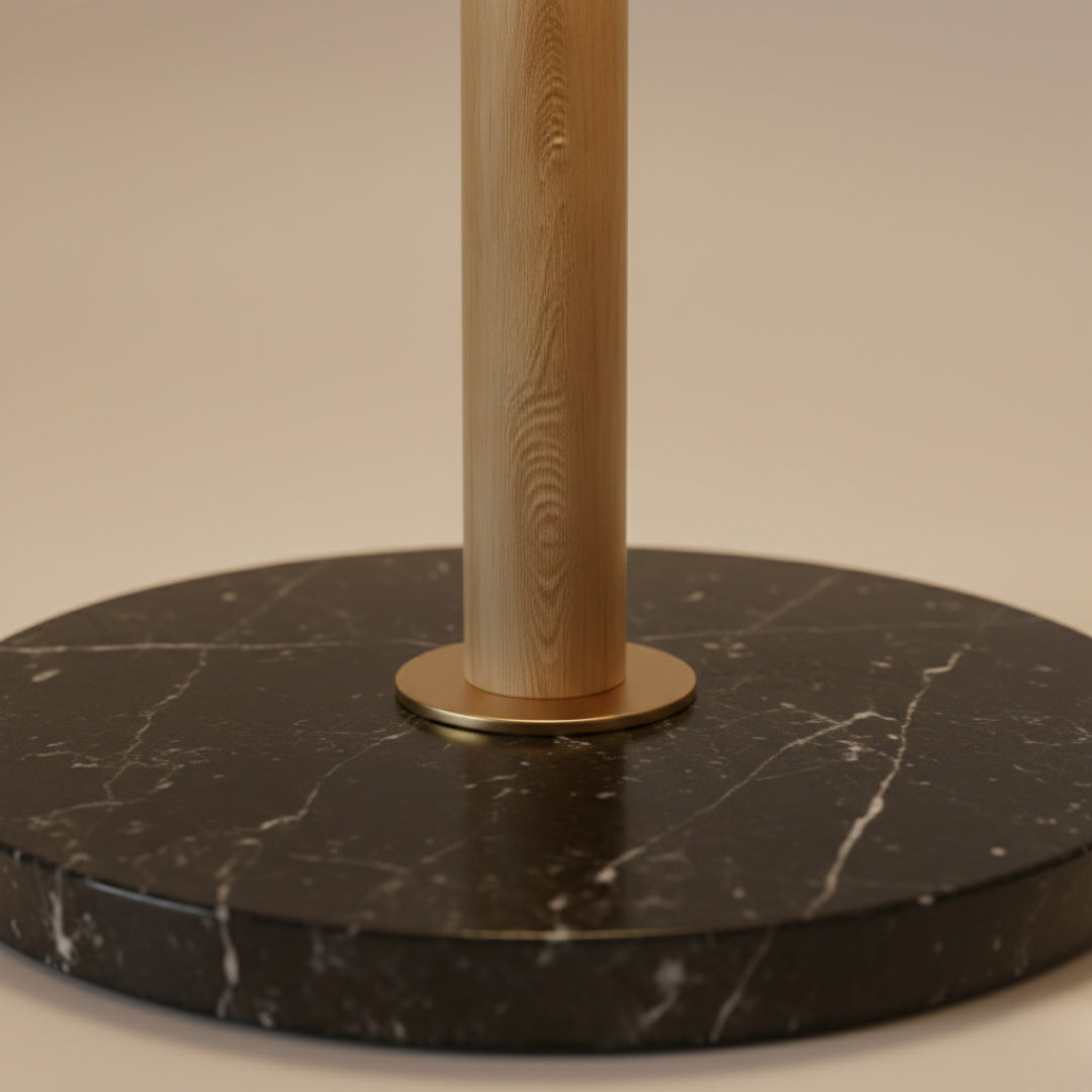 Stehlampe Rauchglas