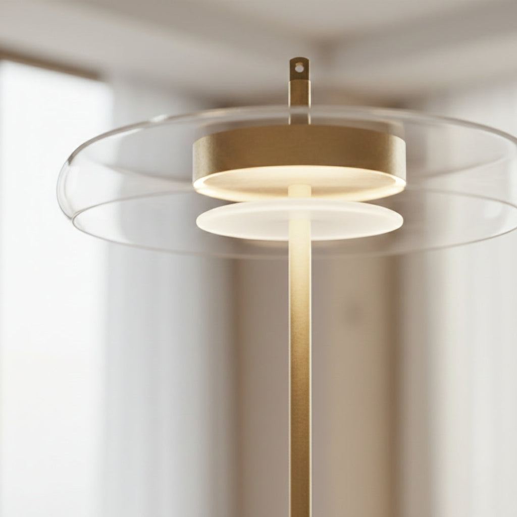Stehlampe Vintage Golden