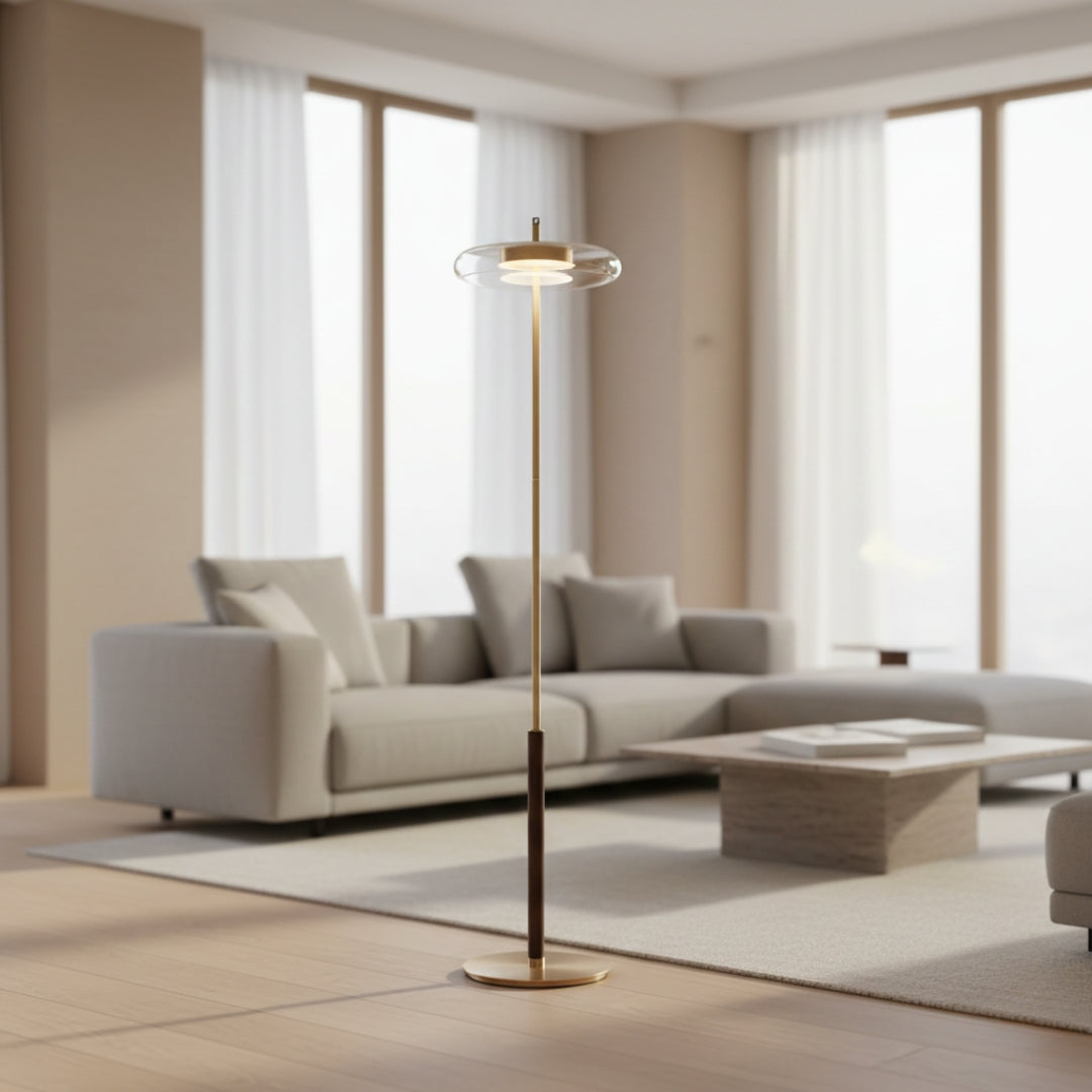 Stehlampe Vintage Golden