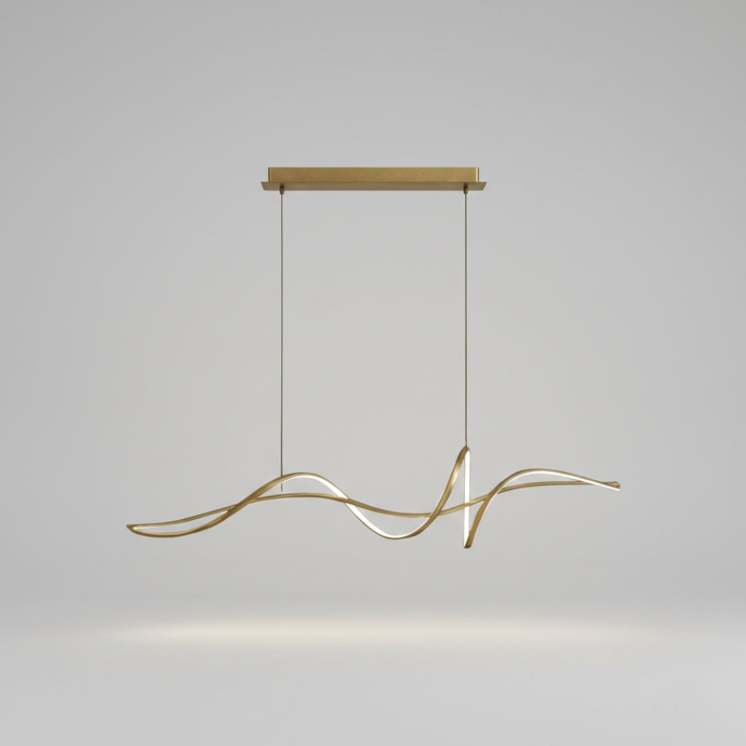 Kronleuchter LED Design aus Aluminium – Esszimmer