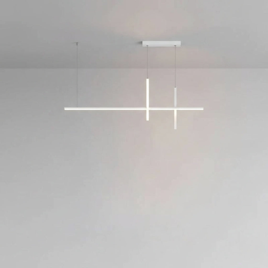 Kronleuchter LED Schwarz Minimalistisch Dimmbar modern